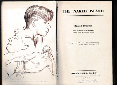 Book, Russell Braddon, The naked island, 1956
