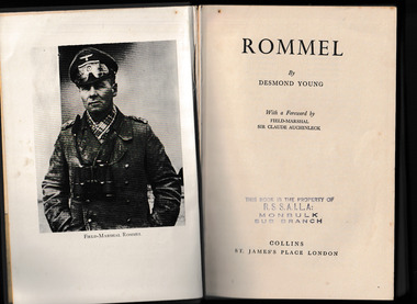 Book, Collins, Rommel, 1950