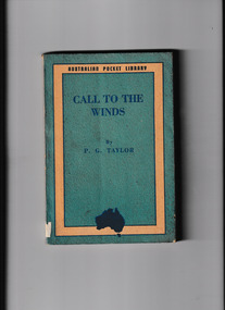 Book, Angus and Robertson, Call to the winds, 1944