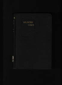 Book, Rudyard Kipling, Soldiers three, 1902