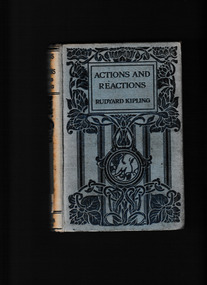 Book, Rudyard Kipling, Actions and reactions, 1913