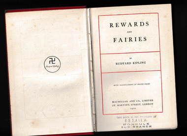 Book, Rudyard Kipling, Rewards and fairies, 1902