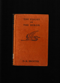 Book, D. K. Broster, Flight of the heron, 1948