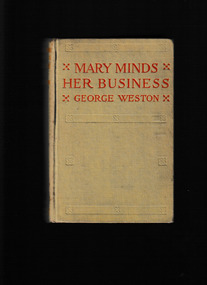 Book, Dodd, Mead and Company, Mary Minds Her Business, 1920