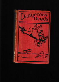 Book, Saalfield Publishing Company, Dangerous Deeds : The Flight in the Dirigible, 1927