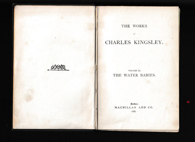 Book, McMillan, The water-babies, 1885