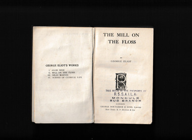 Book, George Routledge and Sons, The mill on the floss, unknown