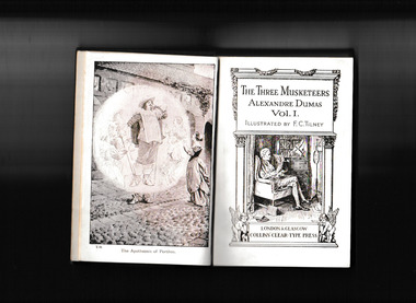 Book, The Three Musketeers  v.1, uknown