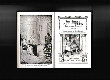 Book, The Three Musketeers  v.2, uknown