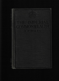 Book, Cassell, The imperial Commonwealth : a survey of commercial, industrial, and social history from the Tudor period to recent times, 1921