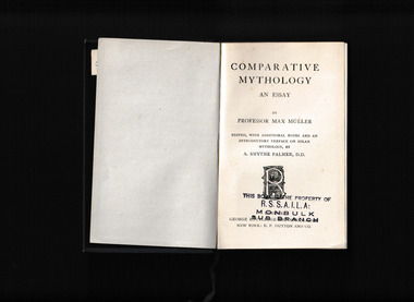 Book, George Routledge, Comparative mythology, 1909