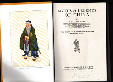 Book, George G. Harrap & Co, Myths and legends of China, 1922