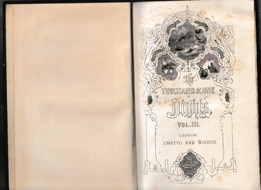 Book, Edward Stanley Poole, The thousand and one nights, commonly the Arabian nights' entertainments v.3, 1912