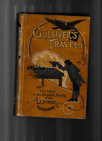 Book - Gullivers travels into several remote nations of the world, Ward Lock and Bowden et al, ????