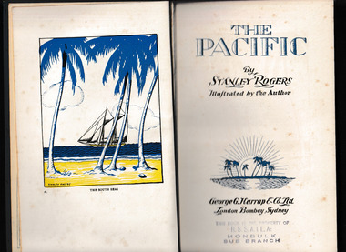 Book, G.G. Harrap & co, The Pacific, 1931