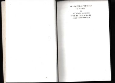 Book, Oxford University Press, Selected speeches 1948-1955, 1957