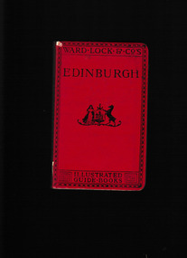 Book, Ward, Lock and Company, A pictorial and descriptive guide to Edinburgh and its environs, 192?