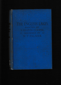 Book, A. and C. Black, The English lakes, 1925
