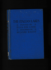 Book, A & C Black, The Italian lakes, 1925