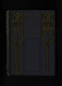Book, A.C. Black et al, Rome, 1905