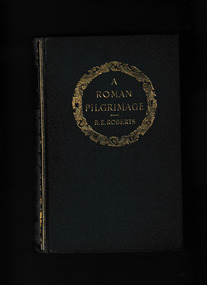 Book, Methuen, Roman pilgrimage, 1911