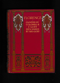 Book, Clarissa Goff, Florence & some Tuscan cities, 1905