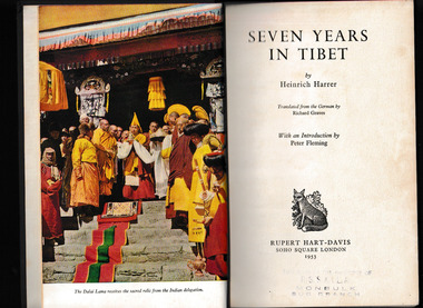 Book, Rupert Hart-Davis, Seven years in Tibet, 1953