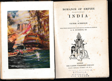 Book, Caxton Pub. Co, India, 1910