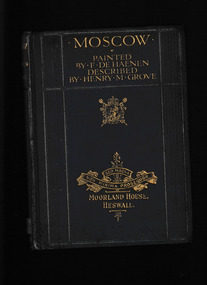 Book, Adam and Charles Black, Moscow, 1912