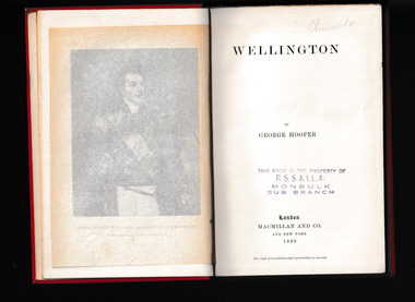 Book, Macmillan and Co, Wellington, 1889