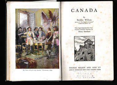 Book, Thomas Nelson and sons, Canada, 1933