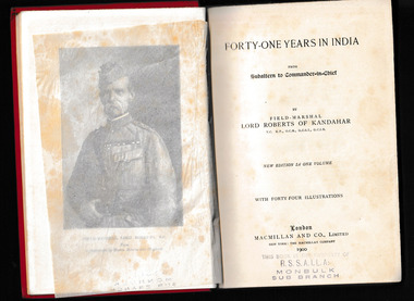 Book, Macmillan and Co, Forty-one years in India : from subaltern to Commander-in-chief, 1900