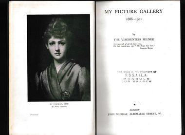 Book, John Murray et al, My picture gallery, 1886-1901, 1951
