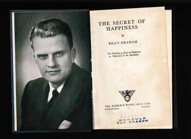 Book, The worlds work, The secret of happiness, 1956