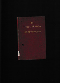 Book, Kegan Paul, The light of Asia, 1909