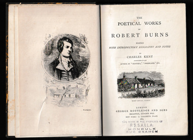 Book, George Routledge and Sons, The poetical works of Robert Burns, 1883