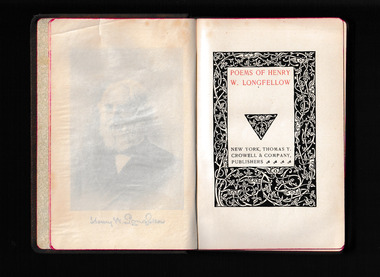 Book, Crowell, Poems of Henry Wadsworth Longfellow, 1901