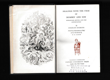Book, Oxford University Press, Dombey and son