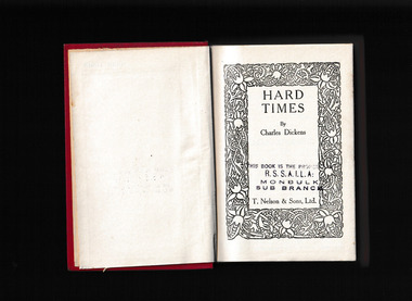 Book, Charles Dickens, Hard Times