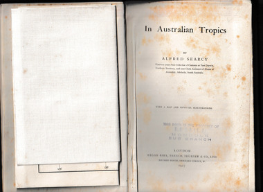 Book, Kegan Paul Trench Trubner and Co, In Australian tropics, 1907