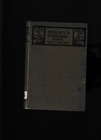 Book, Alexander McCubbin, Stalky's forlorn hope, 1919