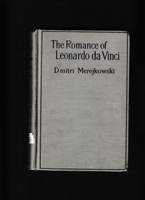 Book, G P Putnam and Sons, The romance of Leonardo da Vinci vol.2, 1912