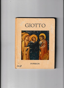 Book, Hyperion, Giotto, 1949