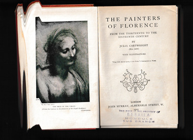 Book, John Murray, The painters of Florence : from the thirteenth to the sixteenth century, 1910