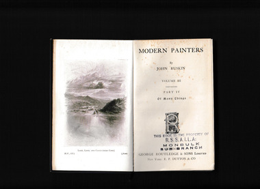 Book, George Routledge, Modern painters, 19