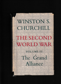 Book, Cassell and Co, The second world war volume three: The grand alliance, 1950