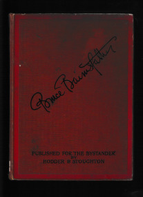 Book, "The Bystander", Bairnsfather : a few fragments from his life / collected by a friend ; with some critical chapters by Vivian Carter, 1918?