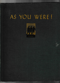 Book, Australian War Memorial, As you were 1946, 1946