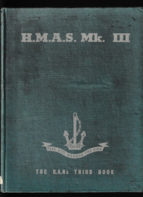 Book, Australian War Memorial, HMAS Mk III, 1942