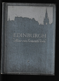 Book, A. & C. Black, ltd, Edinburgh,"mine own romantic town", 1927